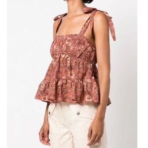 Ulla Johnson Syma Top In Rosebud 8